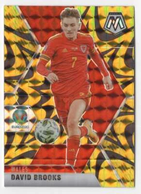 2021 Panini Mosaic UEFA Euro 2020 David Brooks #195 Wales - Image 1 of 2