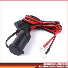 12-24V Car Auto Motorcycle Truck Cigarette Lighter Socket with 10A Fuse+Cable
