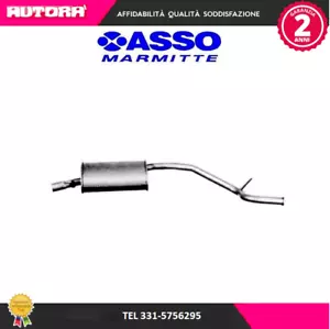 Silenziatore terminale di scarico adatto a Fiat Panda 4x4 (MARCA-ASSO).. - Foto 1 di 1
