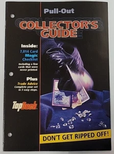 Magic The Gathering Ultimate lista de verificación guía de coleccionista Magic The Gathering cubierta superior enero 2000 - Imagen 1 de 5