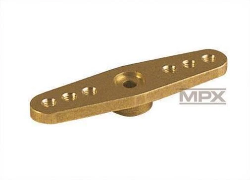 Multiplex / Hitec RC Servo Palanca Aluminio Para RHINO, 1 Pza. Plata / 85264 - Imagen 1 de 1