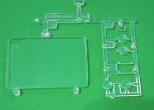 Monogram #2912 69 Ford Talladega Misc. Clear Parts 1:25 - Picture 1 of 3