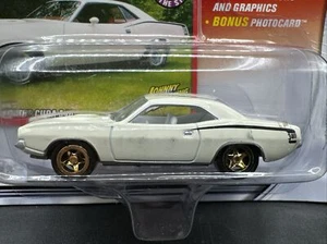 a 2004 Johnny WHITE Lightning WAYNE MANN'S 1970 PLYMOUTH CUDA 340 Mopar O No Car - Picture 1 of 3