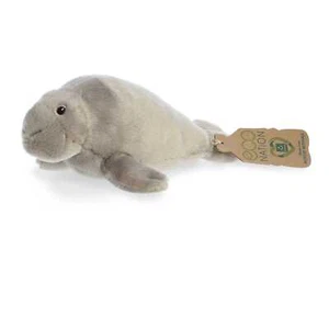 Aurora - Eco Nation - Eco Softies - 8" Manatí Hecho Responsablemente Peluche - Imagen 1 de 5
