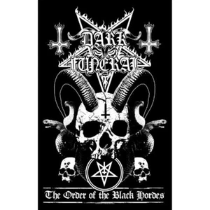 Dark Funeral Order Of The Black Hordes Poster Flag Textile Fabric Wall Banner - Imagen 1 de 1