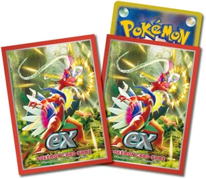 Pokemon Card Game Deck Shield Koraidon Card Sleeves 64x - Picture 1 of 1