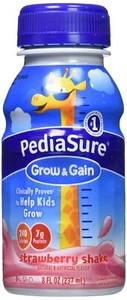 Abbott Pediasure Strawberry Shake, 24 Count - Picture 1 of 2