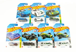 Hot Wheels Exotic Euro Lot of 7 Lotus Evija Esprit SI Sport Elise Emira - Picture 1 of 7