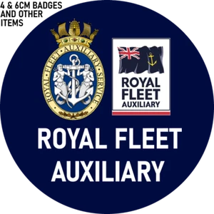 Royal Navy ROYAL FLEET AUXILIARY Badge & gifts RFA Navy Gift - Picture 1 of 17