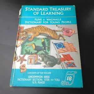 1960, Standard Treasury Of Learning Funk & Wagnalls Wörterbuch Band 18 - Bild 1 von 4