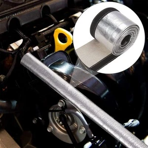 1'' ID Heat Shroud Sleeve Aluminized Heat Shield for Ultimate Heat Protection 3M - Picture 1 of 8