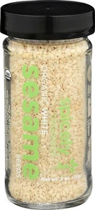 Spicely Organics Organic Sesame White 2 Oz - Picture 1 of 2
