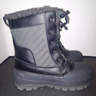 Kids' Skylar Lace-Up Winter Boots Black - All in Motion - SIZE 4