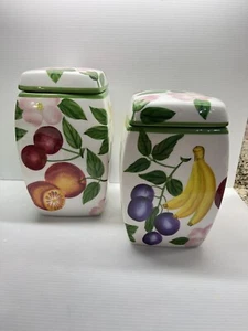 "SORBET"" Obst & Hartriegelblüten von Tischplatten unbegrenztes Kanisterset 8"", 9"" - Bild 1 von 9