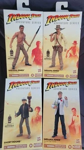 ADVENTURE SERIES INDIANA JONES TEMPLE OF DOOM INDY x3, SHORT ROUND LOT OF 4 MISB - Picture 1 of 6
