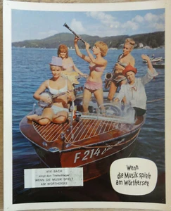 Rarität: Aushangfoto WENN DIE MUSIK SPIELT AM WÖRTHERSEE Vivi Bach  - Picture 1 of 1