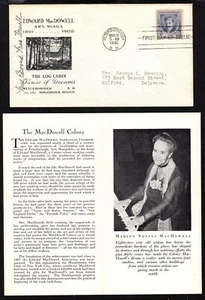 1940 MacDowell Sc 882-78 MacDowell  Association 1st signed Marian MacDowell - Picture 1 of 5