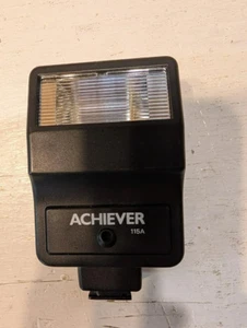 Achiever 115A Hot Shoe Camera Flash Black - Picture 1 of 2