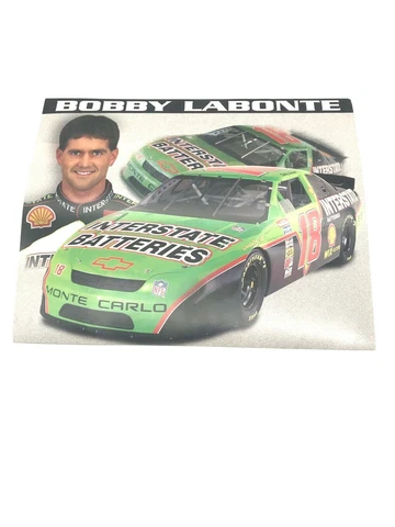 Bobby Labonte 1995 Interstate Batteries Postcard Hero Card NASCAR Winston Cup Cover
