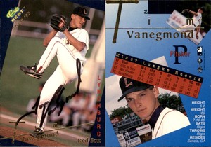 Tim Vanegmond Signed 1993 Classic Best Gold #24 Card Lynchburg Red Sox Auto AU