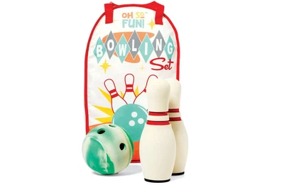 MindWare Oh So Fun! Deluxe Bowling Set – Safe & Fun Foam Bowling Set - Image 1 of 4