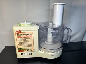 Braun 4258 Vintage Food Processor Multipractic Tested & Working ✅ - Picture 1 of 12