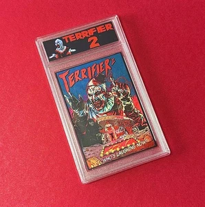 Horror Movie Terrifier 2 Film Custom Art Trading Card Cinedigm Damien Leone - Bild 1 von 2