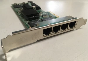 Dell 0H092P Pro1000 VT PCI-e 4-Port Gigabit Ethernet Network Server Adapter (HP) - Picture 1 of 4