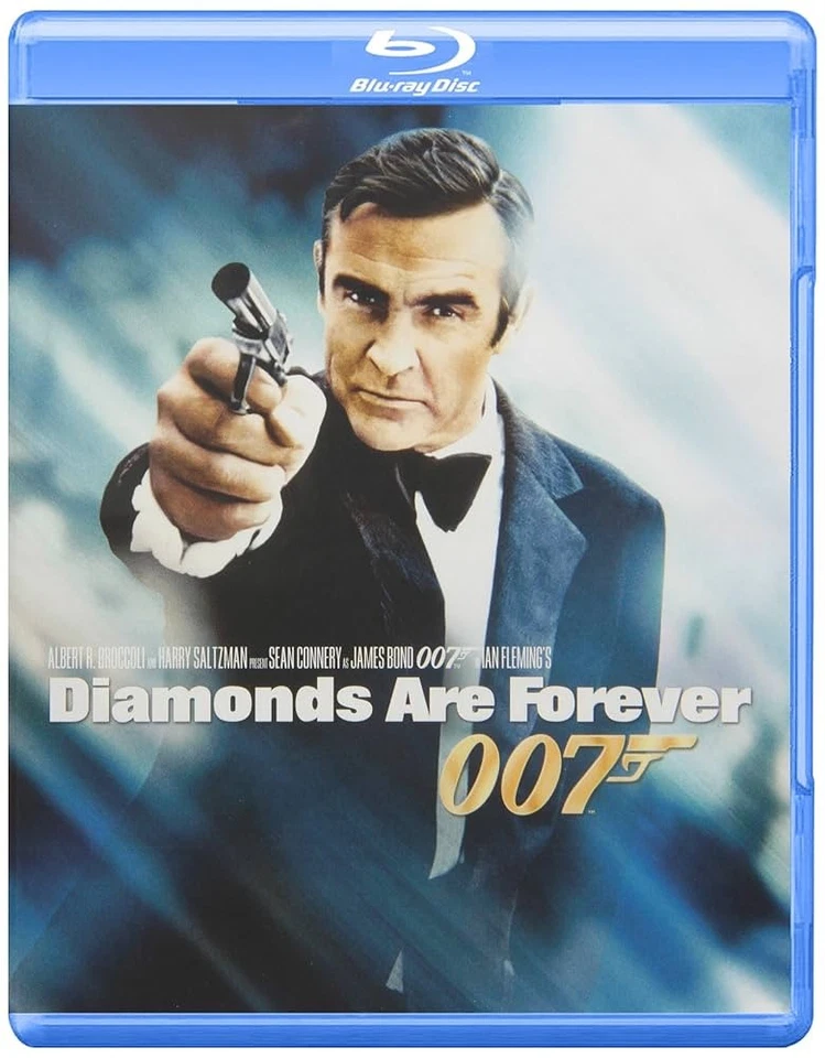 Diamonds Are Forever 007 Sean Connery  Blu Ray Region A - image 1 of 1