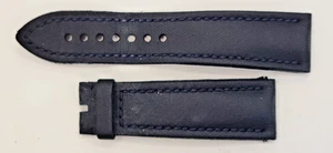 Authentic Blancpain Black Sailcloth Watch Strap 23/20mm 76+114mm OEM - Picture 1 of 2