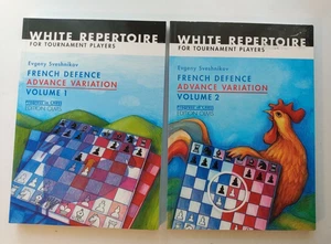 French Defence Advance Variation Volumes 1 & 2 Sveshnikov Tournament Chess Books - Picture 1 of 24