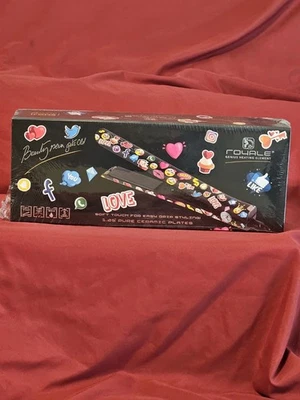 ROYALE Genius EMOJI 1.25" PLACA CERÁMICA PLANCHA PLANCHA PLANCHA PLANCHA PLANCHA SELLADO NUEVO EN CAJA Foto 1 de 4