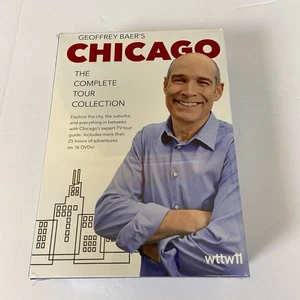 Geoffrey Baer's CHICAGO The Complete Tour Collection 16 DVD Set NEW PBS  - Imagen 1 de 4