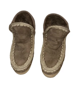 Mou Eskimo Sneaker Damen Stiefel Elefant grau Fell gefüttert - Bild 1 von 10