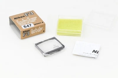 Pantalla de enfoque Nikon tipo B punto rojo F3 F3HP F3/T #B101 Foto 1 de 2