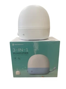 Taotronics 3 in 1 Humidifier Essential Oil Diffuser Nightlight Quiet 2.5L NIB - Picture 1 of 6