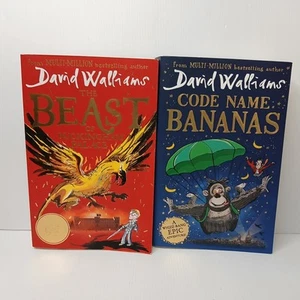 David Walliams Code Name Bananas + The Beast Of Buckingham Palace FREE POSTAGE - Picture 1 of 19