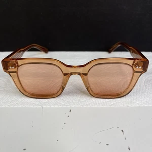 Chimi Core 004 Damen/Herren Unisex Peach Square Sonnenbrille 46-24 rosa Gläser " - Bild 1 von 13