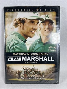 We Are Marshall: DVD Widescreen Matthew McConaughey Brand New Factory Sealed - Picture 1 of 4