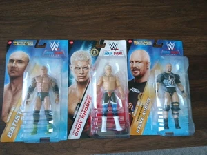 WWE FIGURES. ( 3 Figures ) - Picture 1 of 2