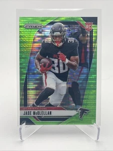 2024 Panini Prizm - Rookies Jase McClellan #347 Neon Green Pulsar Prizm (RC) - Picture 1 of 2
