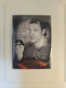 2011-12 Upper Deck Parkhurst Champions Rendiciones Gordie Howe #158 Salón de la fama - Imagen 1 de 2