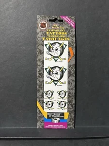 Mighty Ducks of Anaheim - Temporary Tattoos - DRL - 1993 - New - Picture 1 of 2