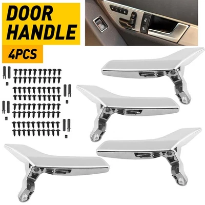 4X Manija de puerta interior lateral izquierda y derecha para C350 Mercedes-Benz 3,5 L 2008-2015 Foto 1 de 4