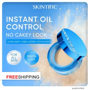 SKINTIFIC Invisiblur Loose Powder Soft Matte Blur Pore Long Last Oil Control 10g - Picture 1 of 14