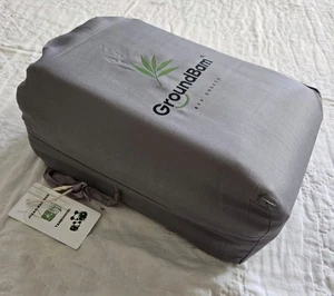 GROUNDBAM 100% Bio Viskose aus Bambus - KING - grau - NEU - Bild 1 von 6