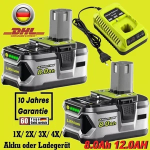 1x/2x/4x 18V Akku für RYOBI One Plus Lithium HP RB18L50 P108 Batterie /Ladegerät - Bild 1 von 25
