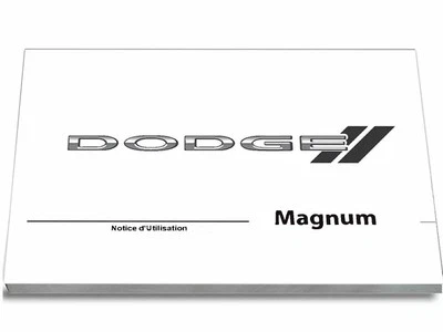 Dodge Magnum 2007 Istruzioni per l'uso francesi - Immagine 1 di 4