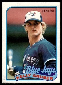 1989 O-Pee-Chee Kelly Gruber Toronto Blue Jays #29 - Picture 1 of 2