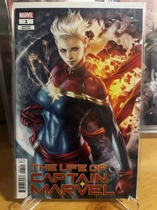๐ The Life of Captain Marvel #1 Artgerm (Marvel Comics September 2018) - Picture 1 of 1